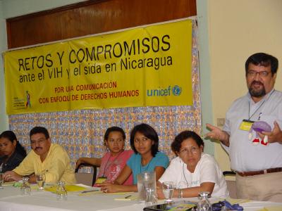 Retos y compromisos de periodistas ante el VIH y el sida en Nicaragua